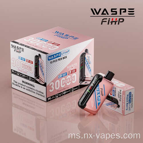 Waspe Fihp 30000 Puff Vape Vape Borong
